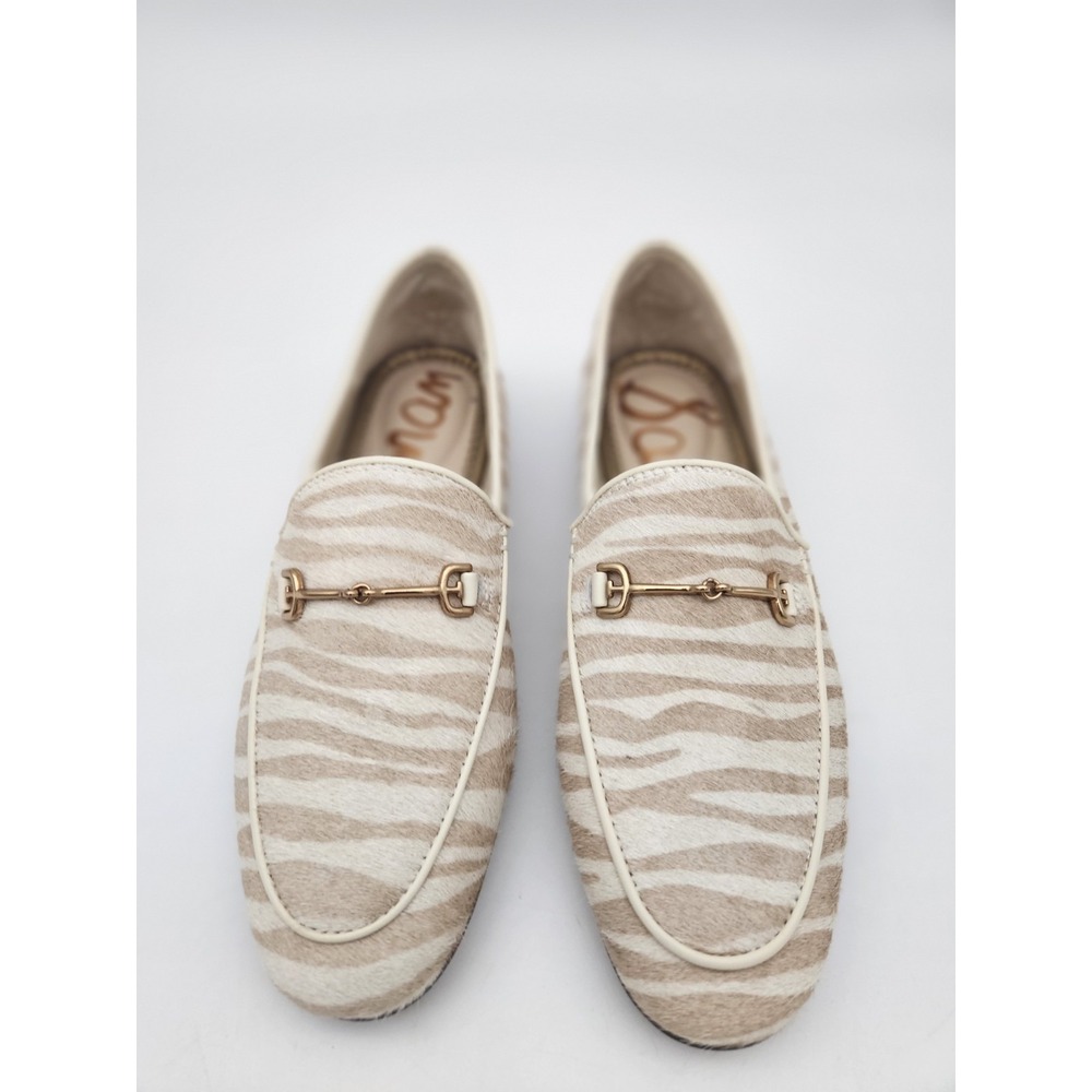 Sam Edelman Loraine Bit Loafer Taupe Zebra Color Womens 6.5 M - Picture 4 of 12